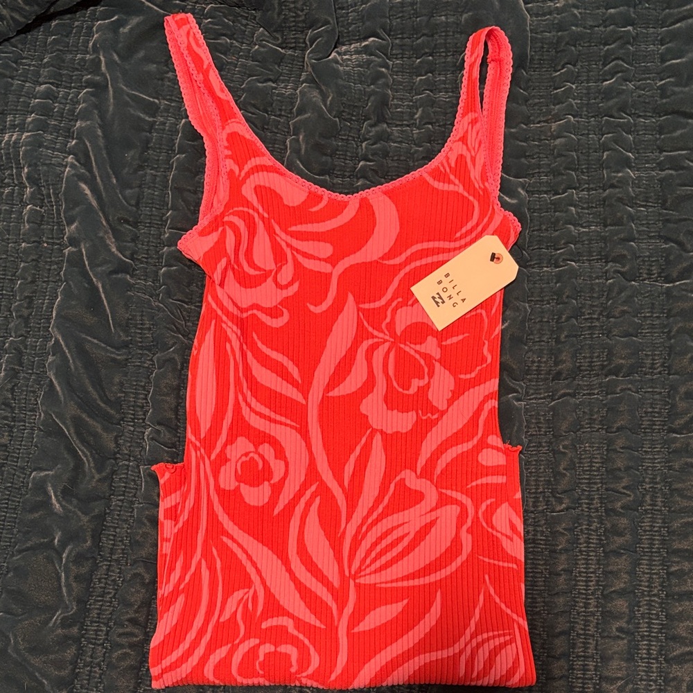 Floral Red Women's dress